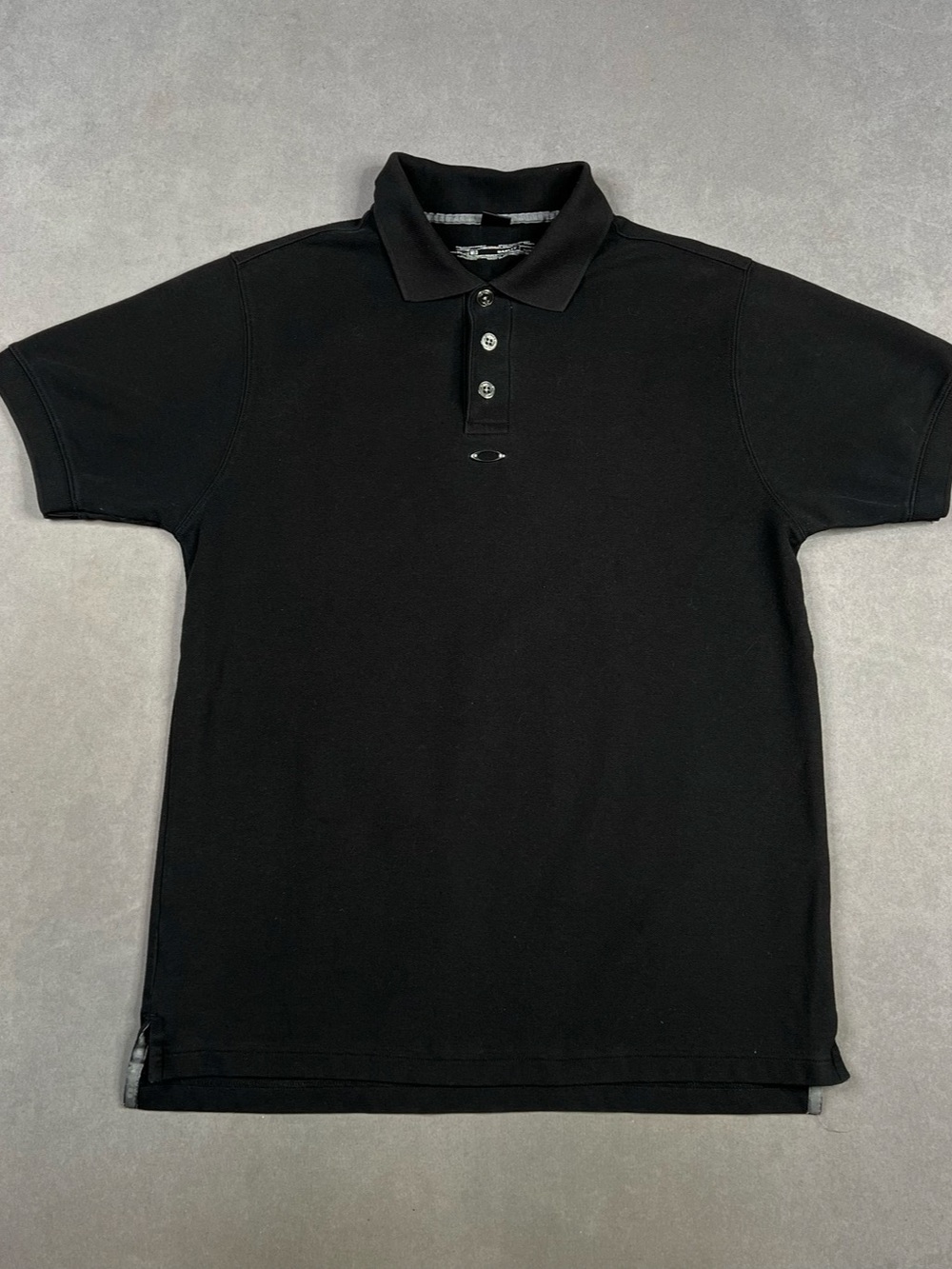Oakley Softwear Ellipse Icon Performance Polo Black Size Medium
